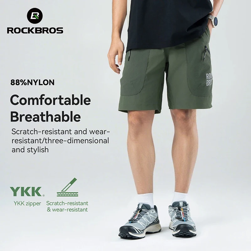 Cycling Shorts For Commute - ROCKBROS Heren Quick-Dry Ademend Fietsbroekje voor