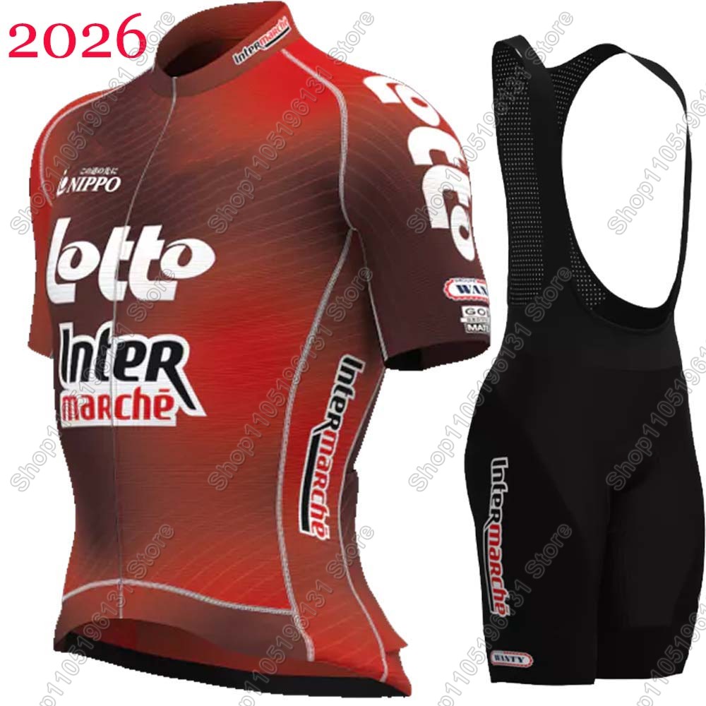 Cycling Commute Shorts - Lotto Cycling 2026 Jersey Set Heren