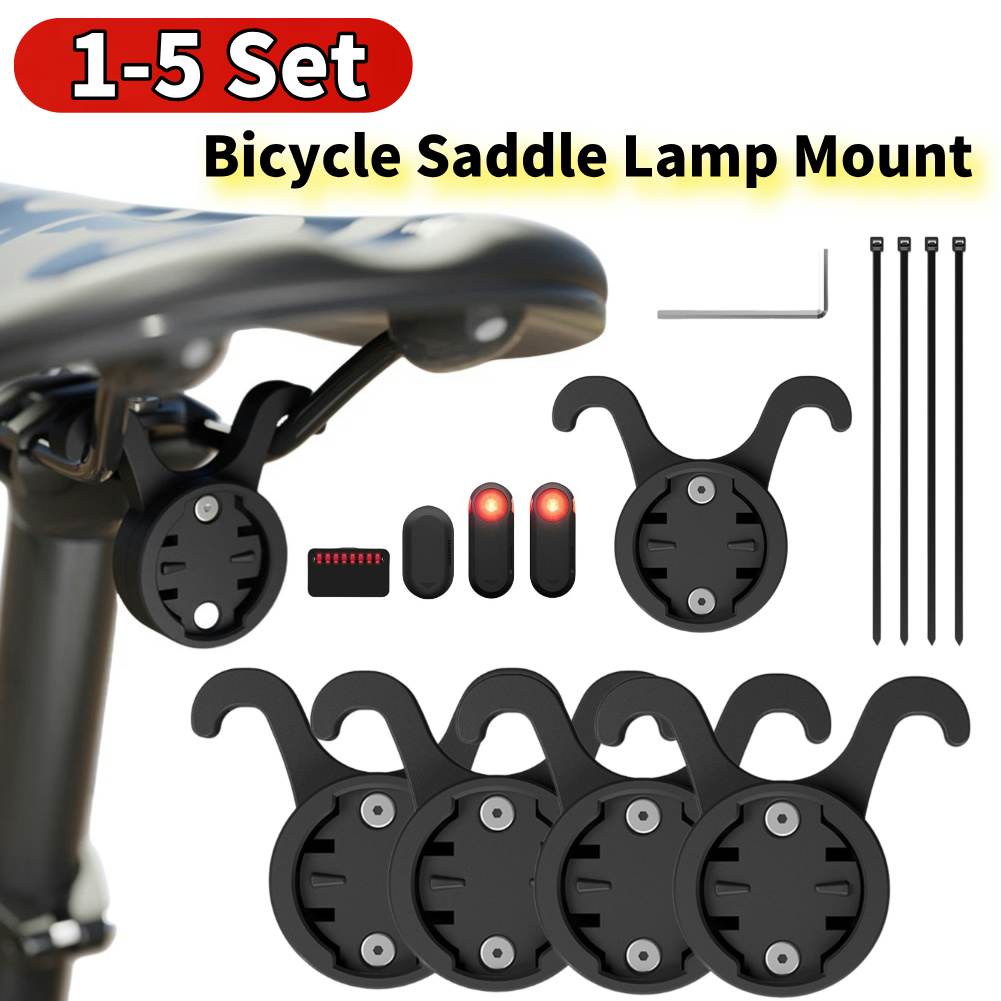 Commuting By Bike - 1-5Set Fietszadel Lamp Mount Schokbestendig Fiets