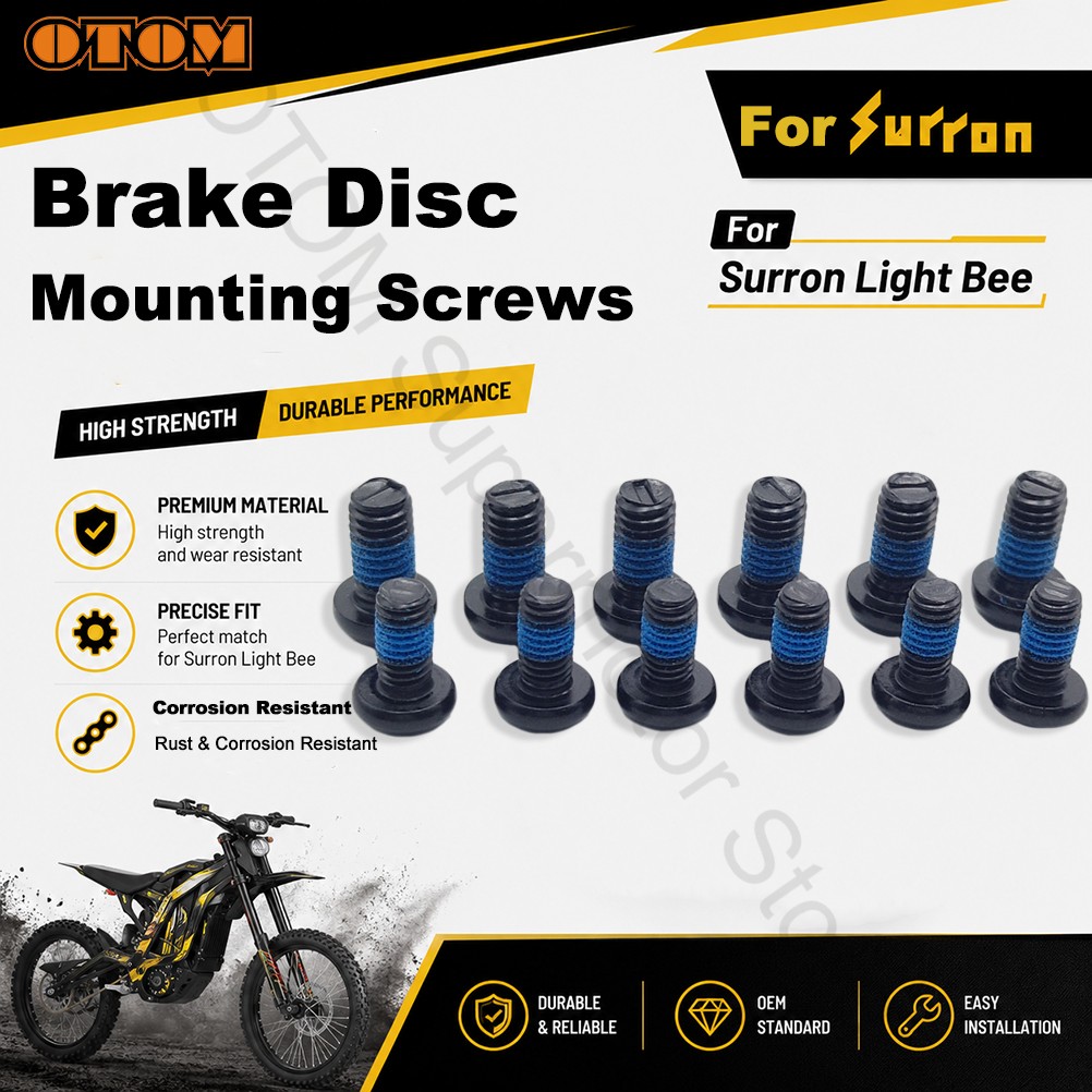 Bike Light Front Rear - Montageschroeven voor voor- en achterremschijven, wielrotorbouten,
