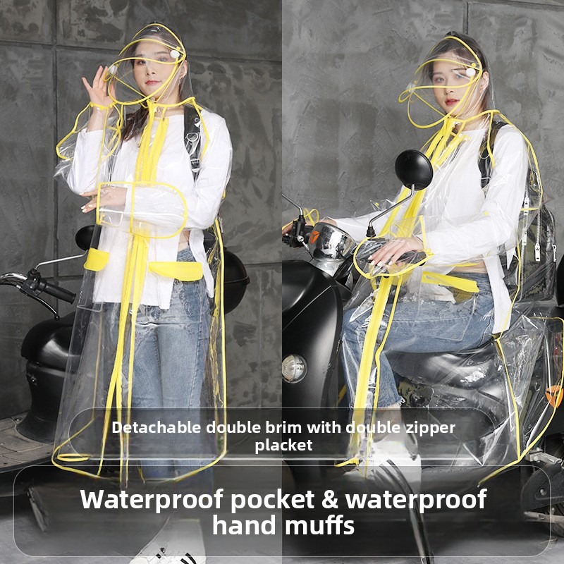 Transparante EVA regenponcho m - Cycling Commute In Rain recensie en prijs