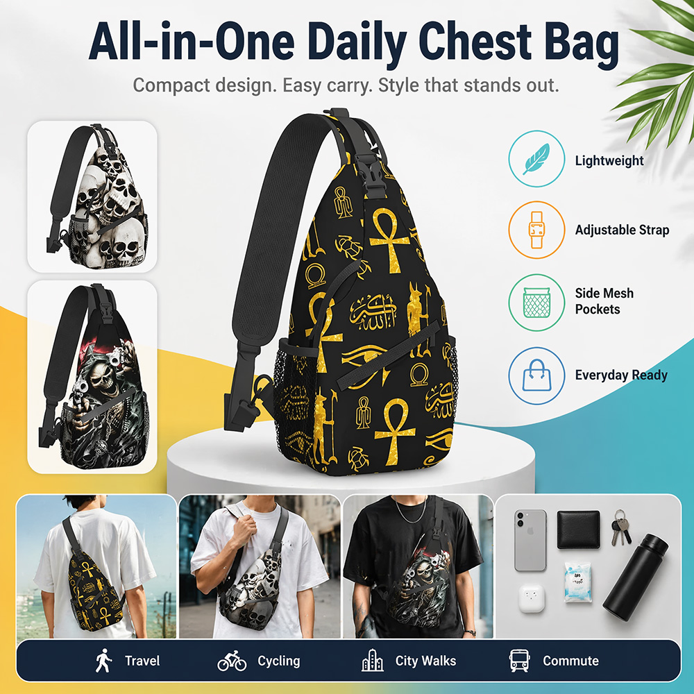 Crossbody-slingtas voor heren, - Cycling Commute Essentials recensie en prijs