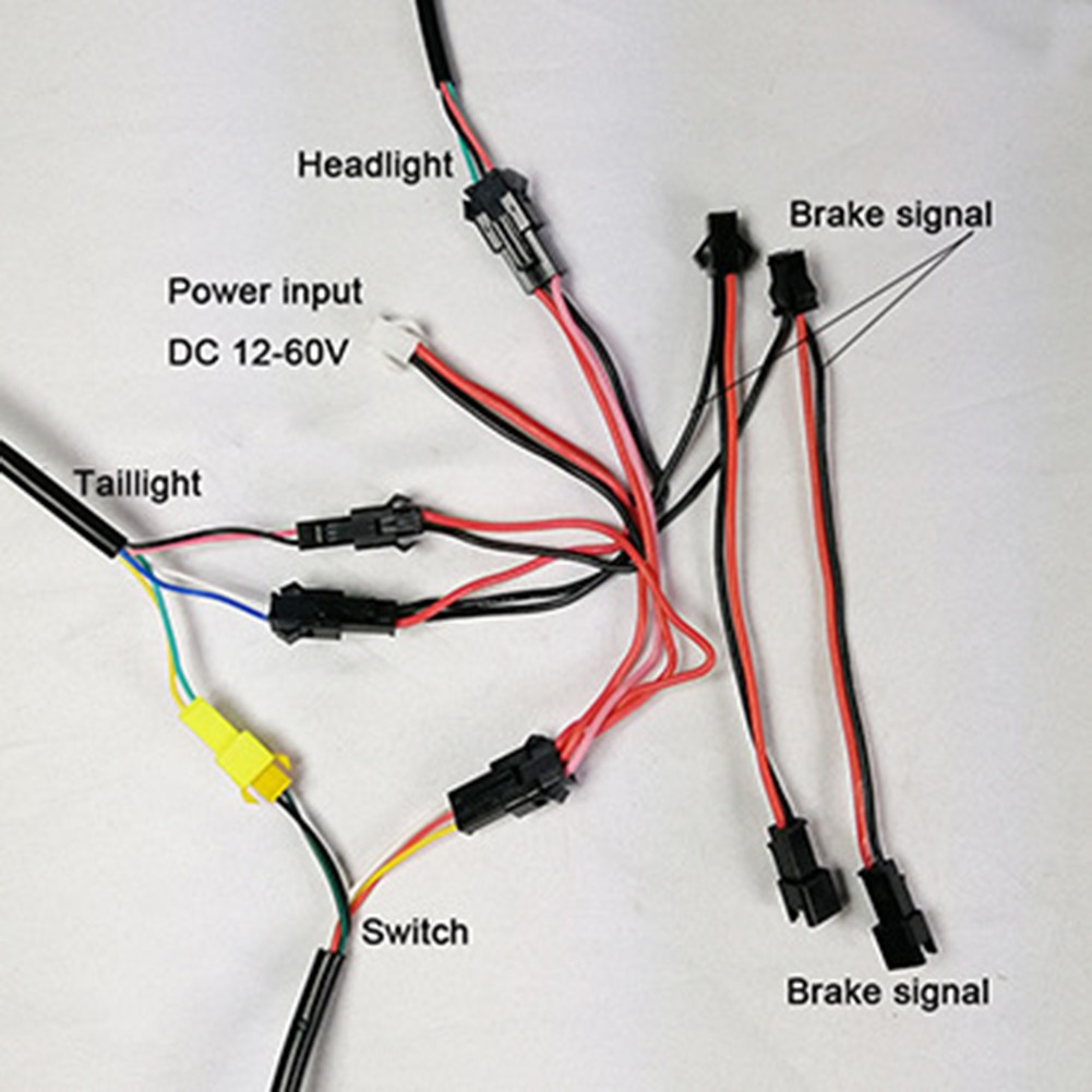 24-60V Elektrische Fiets Licht - Bike Light Front Rear recensie en prijs