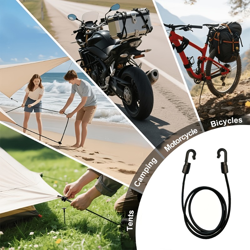 2/5 stuks zware elastische tou - Commuting By Bike recensie en prijs