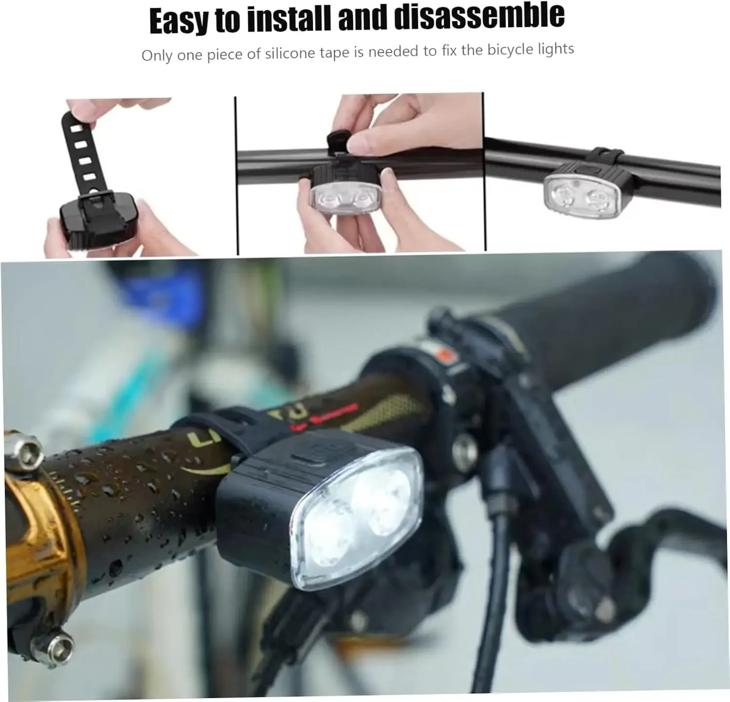 Fiets Fiets Voor Achterlicht S - Bike Light Front Rear recensie en prijs