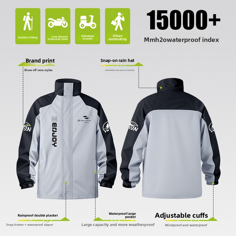Robuust tweedelig motorregenpa - Cycling Commute In Rain recensie en prijs