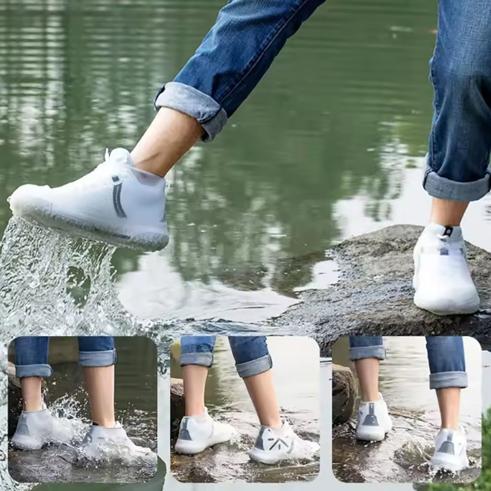 1 paar herbruikbare rubberen r - Cycling Shoes For Commute recensie en prijs