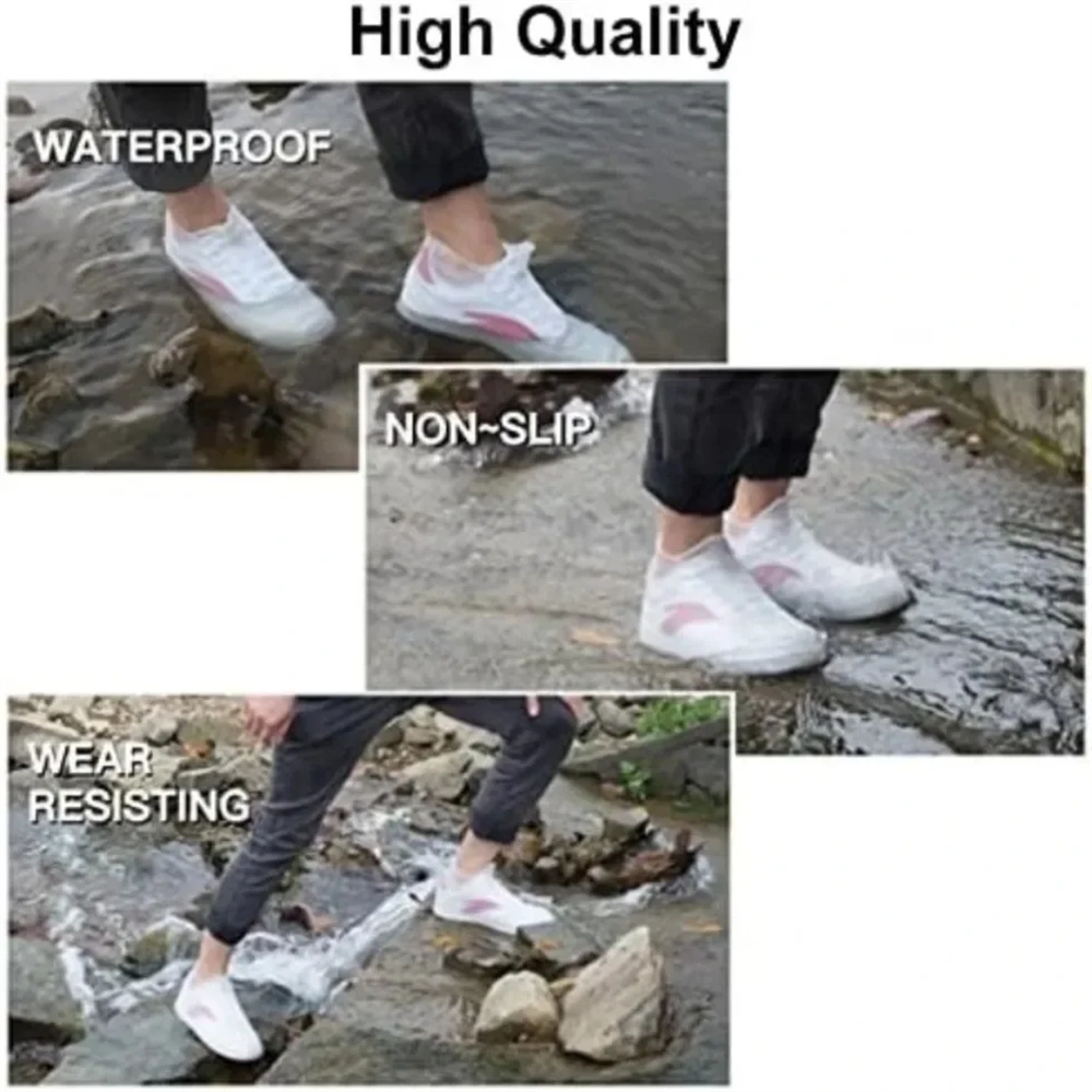 1 paar herbruikbare rubberen r - Cycling Shoes For Commute recensie en prijs