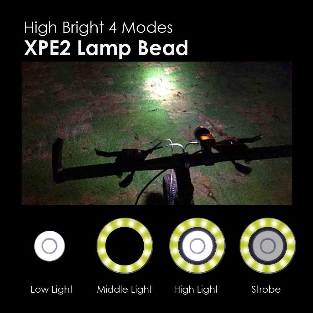 LED waterdichte oplaadbare fie - Cycling Commute Gear recensie en prijs